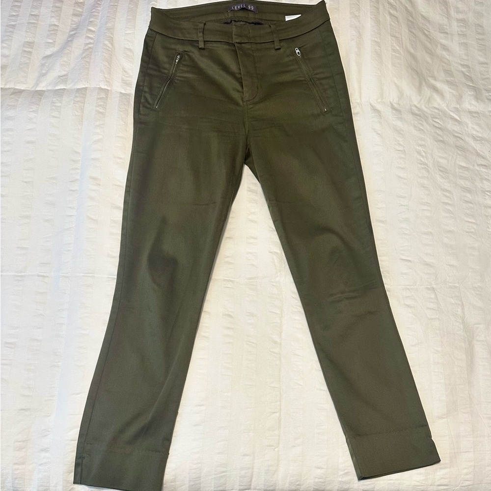 Olive Green Women's Pants